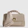 Scarf detail crossbody bag