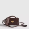 Scarf detail crossbody bag
