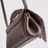 Scarf detail crossbody bag