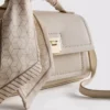 Scarf detail crossbody bag