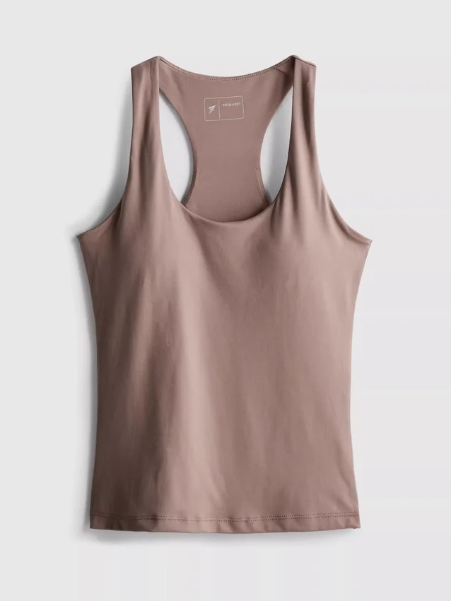 Scoop neck active tank top