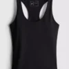 Scoop neck active tank top
