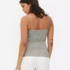 Scoop neck stretch cami
