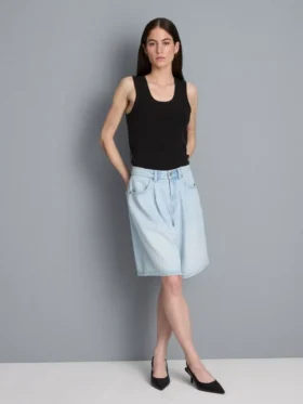 Scoopneck racerback tank top