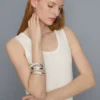 Scoopneck racerback tank top
