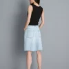 Scoopneck racerback tank top