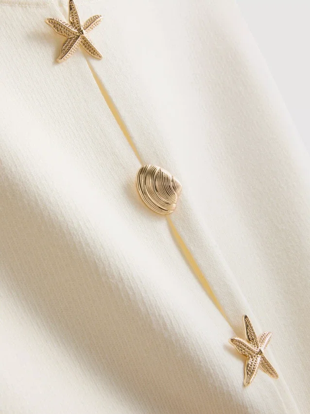 Sculpted button through waistcoat