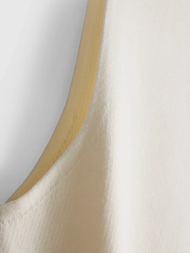 Sculpted button through waistcoat