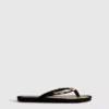 Seagrass effect flip flops