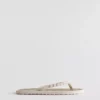 Seagrass effect flip flops