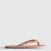 Seagrass effect flip flops