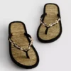 Seagrass effect flip flops