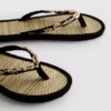 Seagrass effect flip flops