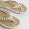 Seagrass effect flip flops