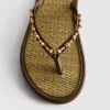 Seagrass effect flip flops