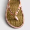 Seagrass effect flip flops
