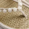 Seagrass effect flip flops