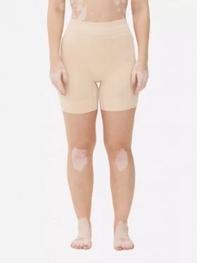 Seamless anti-chafing cycle shorts