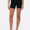 Seamless anti-chafing cycle shorts
