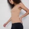 Seamless built-in bra cami