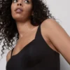 Seamless built-in bra cami