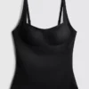 Seamless built-in bra cami