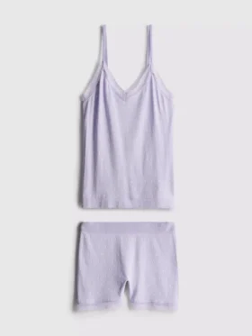 Seamless cami shorty pajamas