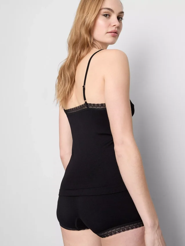 Seamless cami shorty pajamas