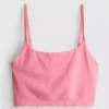 Seamless cropped cami top