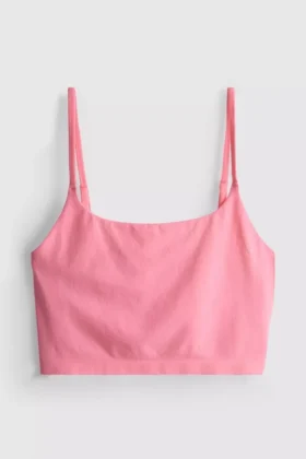Seamless cropped cami top