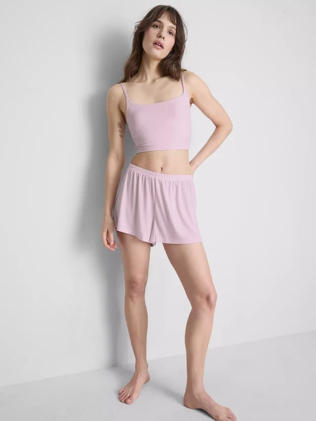 Seamless cropped cami top
