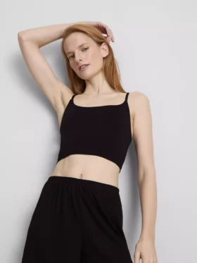 Seamless cropped cami top