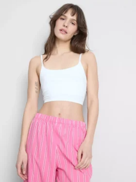 Seamless cropped cami top
