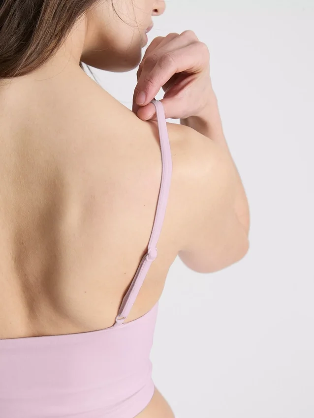 Seamless cropped cami top