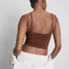Seamless cropped cami top