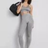 Seamless high shine active leggings