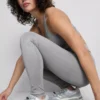 Seamless high shine active leggings