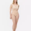 Seamless high waist shapewear briefs