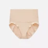 Seamless high waist shapewear briefs