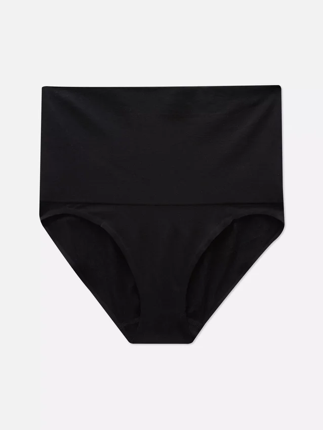 Seamless high waist shapewear briefs