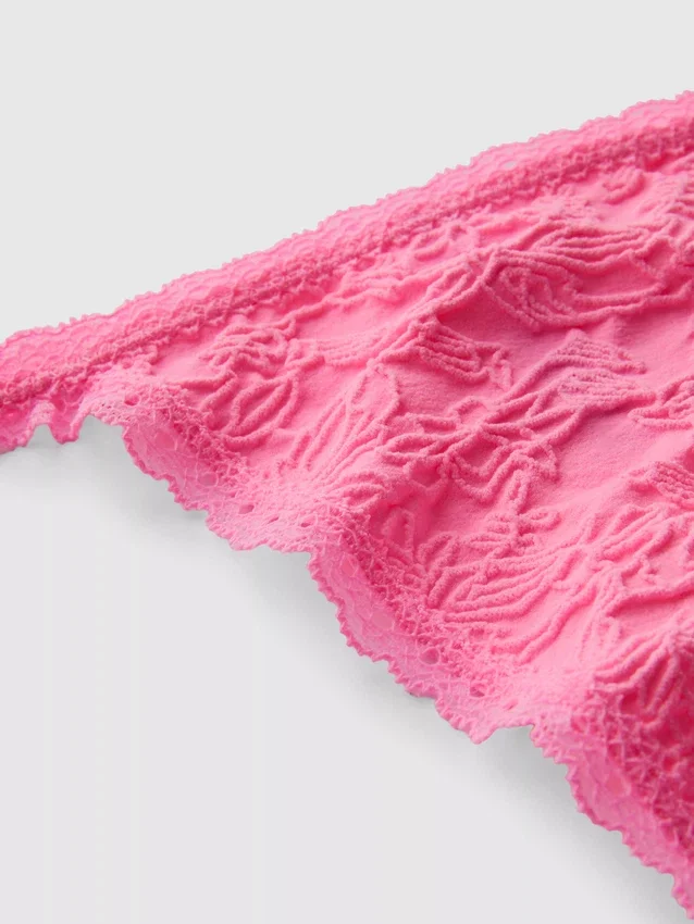 Seamless jacquard triangle underwear set