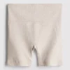 Seamless ribbed active shorts