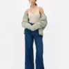 Seamless ribbed bodysuit