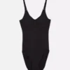 Seamless scoop neck shapewear bodysuit