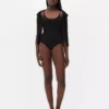 Seamless shapewear bodysuit