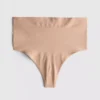 Seamless shapewear thong