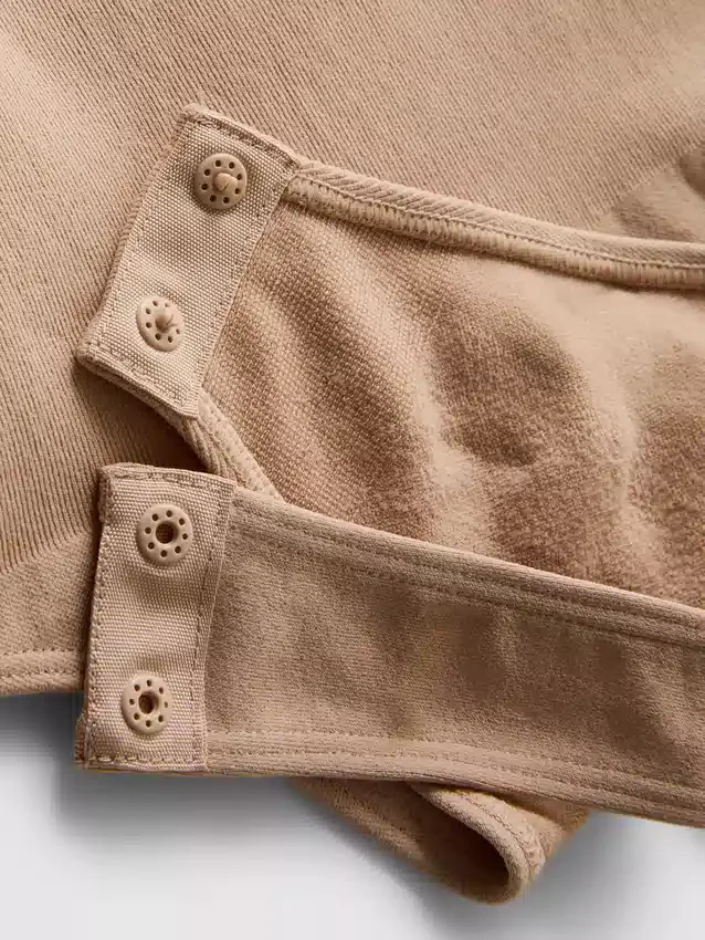 Seamless shapewear thong bodysuit