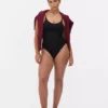Seamless shaping bodysuit