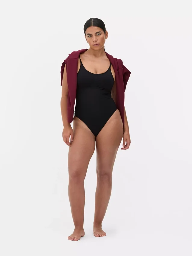 Seamless shaping bodysuit