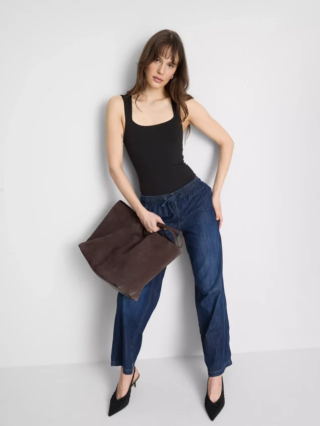 Seamless square neck bodysuit